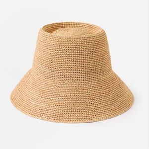 Janessa Leone Felix straw bucket hat small